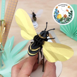 Abeille DIY Honey Bee dorée - Assembli