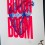 Sérigraphie Boom Boom Rose Fluo 50x70 cm