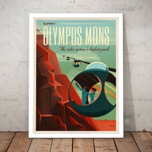 Affiche NASA - Olympus Mons