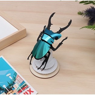 Insecte DIY Stag Beetle vert - Assembli