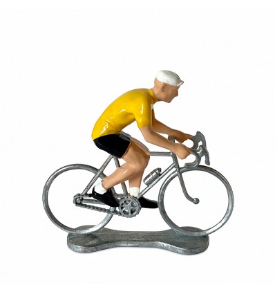 Figurine cycliste Coureur Maillot Jaune - Bernard & Eddy