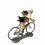 Figurine cycliste Sprinter Champion du Monde - Bernard & Eddy