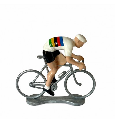 Figurine cycliste Sprinter Champion du Monde - Bernard & Eddy