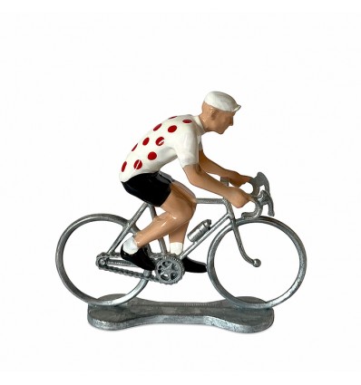Figurine cycliste Maillot à pois - Bernard & Eddy