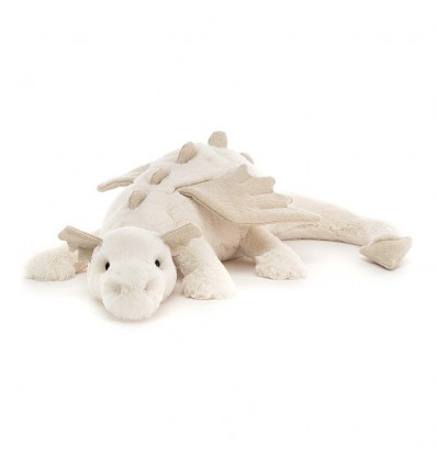 Peluche dragon Blanc Snow Dragon (M) - Jellycat