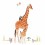 Sticker géant Safari - Mimi lou