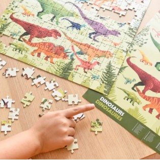 Puzzle Dinosaures 280 pièces - Poppik