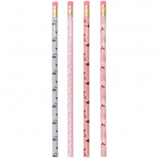 Set de 4 crayons à papier Sakura - Rico Design