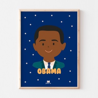 Affiche Barack Obama - Ma Petite Vie