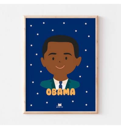 Affiche Barack Obama - Ma Petite Vie