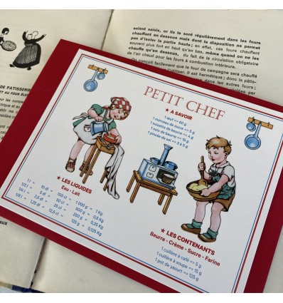 Grande carte Petit Chef cuisine - Ludom Edition
