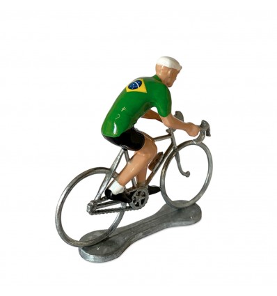 Figurine cycliste Brésil - Bernard & Eddy