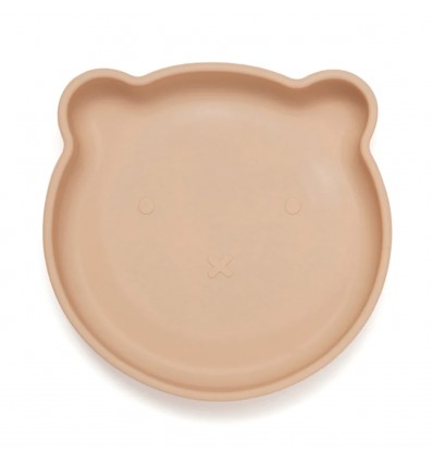 Assiette silicone Ours Nude - Petit Monkey