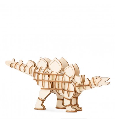 Puzzle 3D en bois Stegosaure - Kikkerland