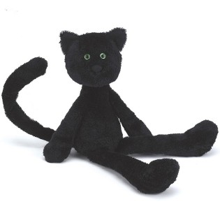 Peluche Chat Casper noir - Jellycat