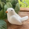 Oiseau en céramique blanc - Rico Design