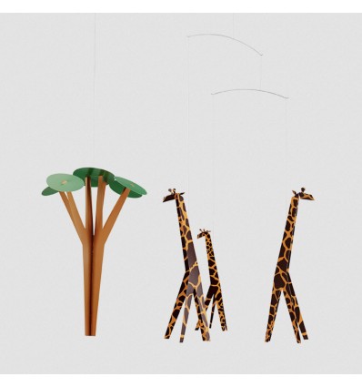 Mobile Girafe Savane - Flensted