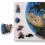 Puzzle en bois Planète Terre Aniwood - Juegaconmigo