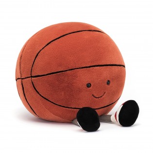 Peluche Amuseable ballon de basket - Jellycat