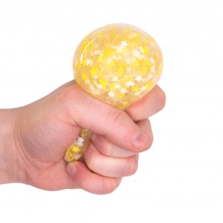 Balle anti-stress phosphorescente Lunes et Etoiles - One for Fun