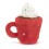 Peluche amuseable chocolat chaud - Jellycat