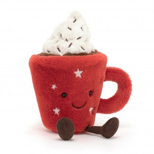 Peluche amuseable chocolat chaud - Jellycat