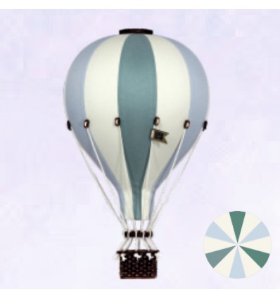 Montgolfière Beige/mint/vert (L) - Superballoon