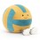 Peluche Amuseable ballon de beach volley - Jellycat