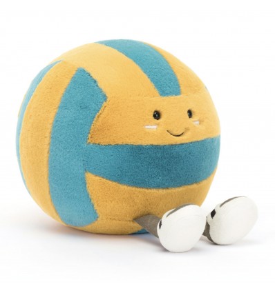 Peluche Amuseable ballon de beach volley - Jellycat