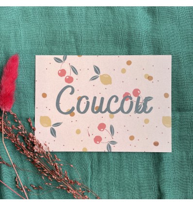 Carte Juicy Coucou - Baubels