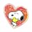 Autocollant Snoopy calin