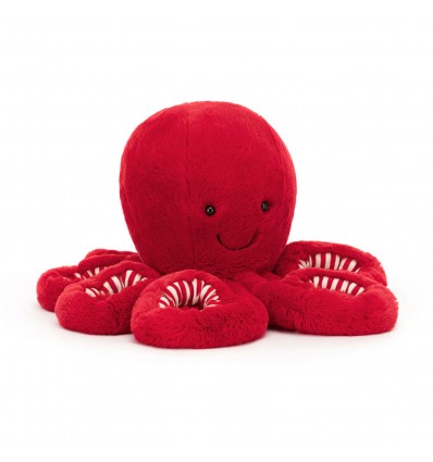 Grande peluche Pieuvre Cranberry - Jellycat