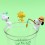 Pochette surprise marque-verre Snoopy