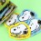 Pochette surprise marque-verre Snoopy