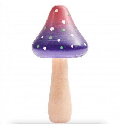 Champignon en bois violet (L) - Rico Design