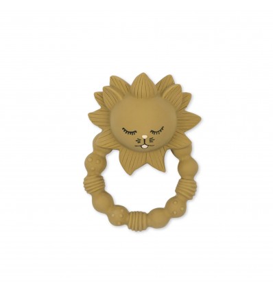 Anneau de dentition Lion moutarde - Konges Slojd