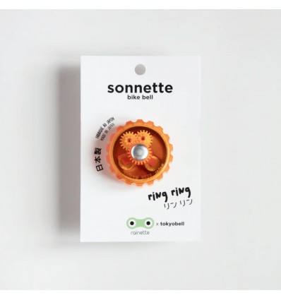 Sonnette de vélo Orange - Rainette