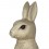 Lampe lapin doré