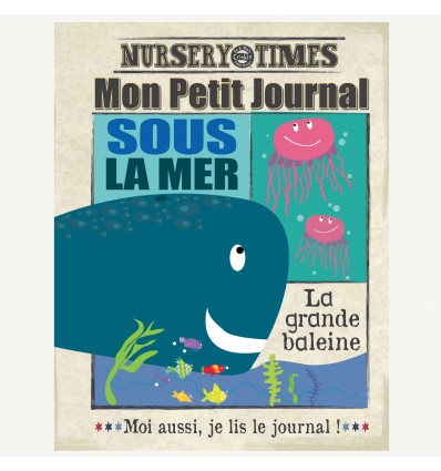 Livre d'éveil à froisser "Sous la mer" - Mon Petit Journal