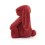 Peluche lapin Bashful Cranberry (S) - Jellycat