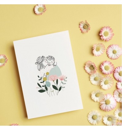 Carte Amoureux en fleurs - My Lovely Thing