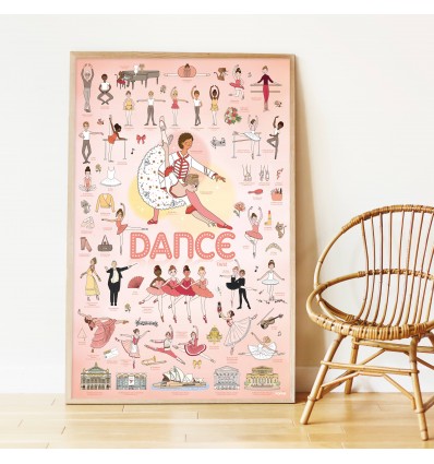 Poster & stickers Danse - Poppik