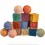 Set de 15 cubes et balles en silicone - Magni