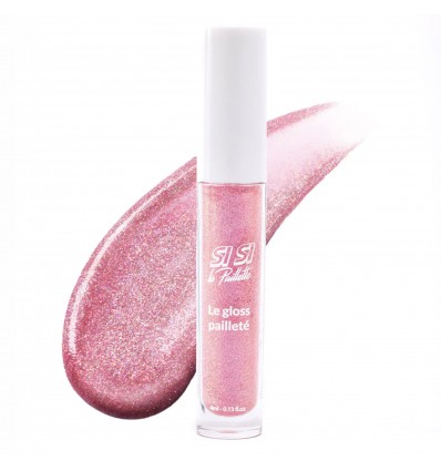 Gloss pailleté Rose Pamela - Sisi la Paillette