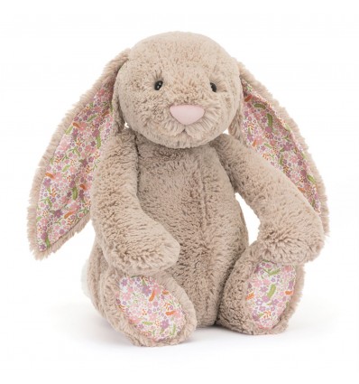 Peluche lapin blossom beige petal Huge - Jellycat