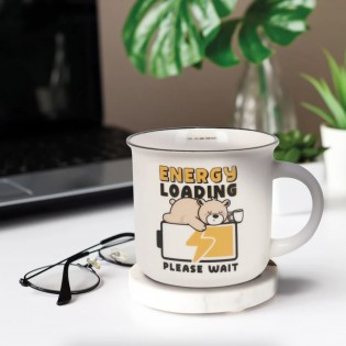 Mug ours "Energy loading, please wait" - Legami