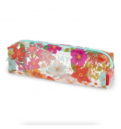 Trousse transparente Fleurs - Legami