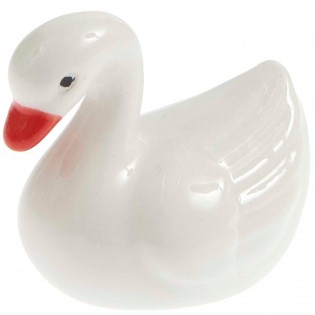 Cygne blanc en céramique - Rico Design