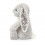 Peluche lapin Blossom gris Bloom (M) - Jellycat