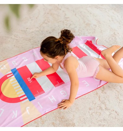 Serviette de plage Phare / Coeurs (M) - Quut